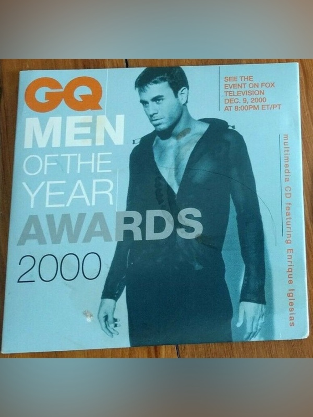 GQ Men of the Year Awards 2000 by Enrique Iglesias (2000 Multimedia Audio CD)